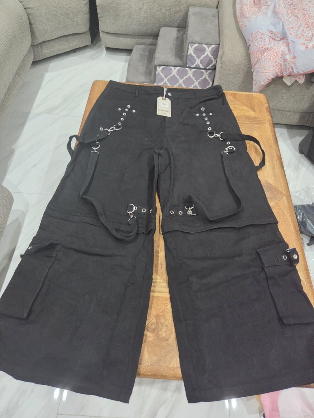 Banned Alternative zip off pants size 3xl UK New